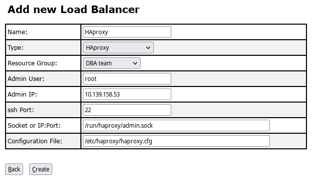 Add a new HAproxy Load Balancer